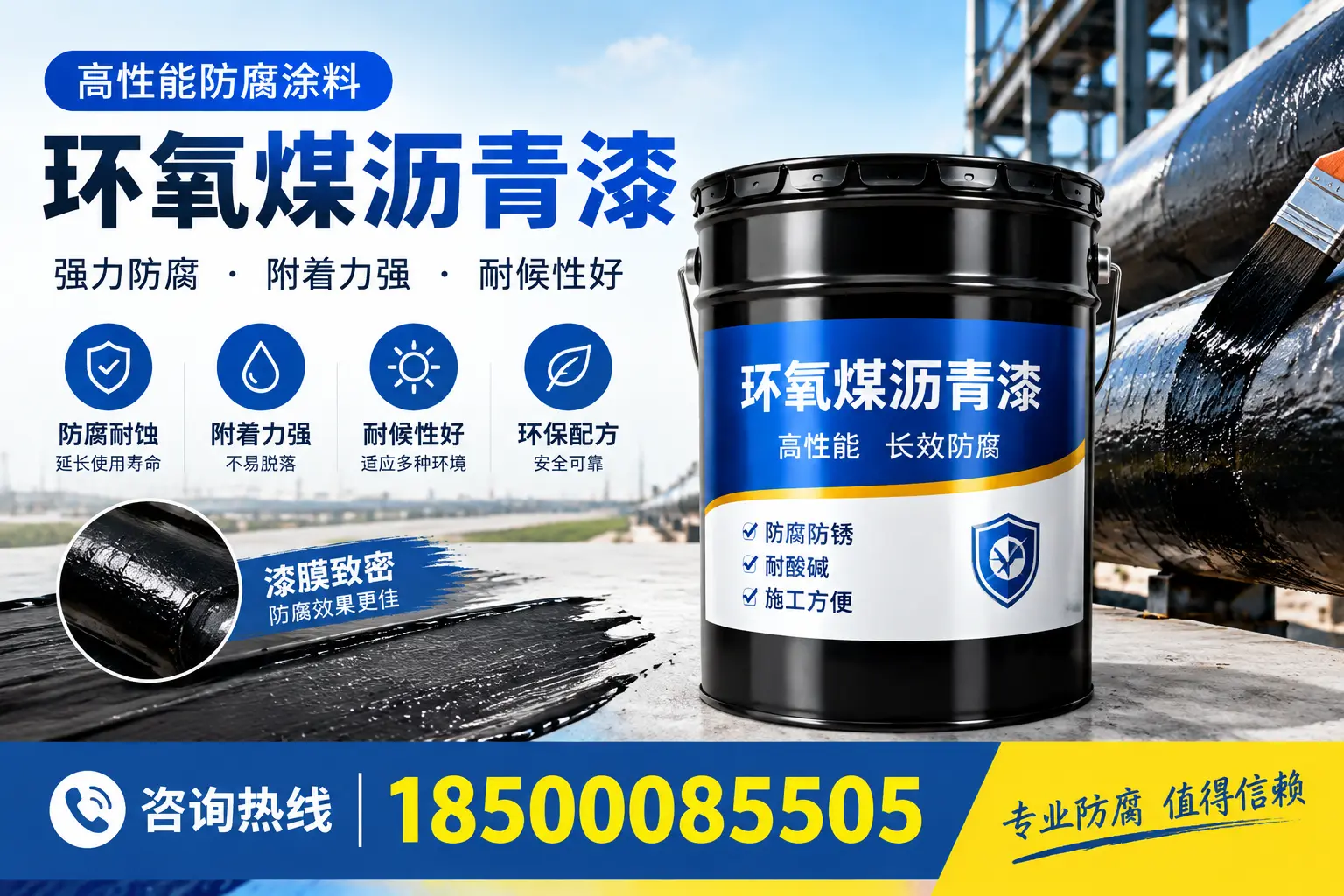 环氧煤沥青漆使用中的常见问题解答，广安用户必看
